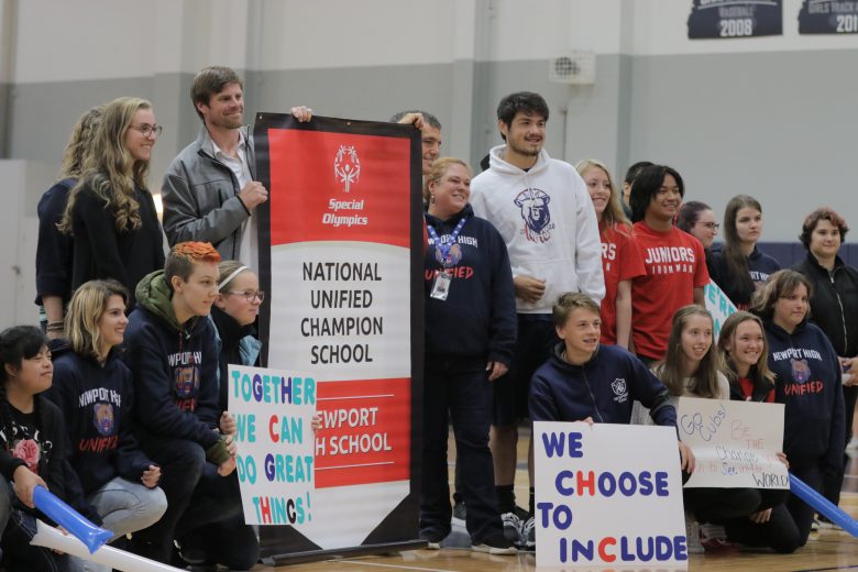 Newport High School Selected as National Unified Champion School by Special Olympics