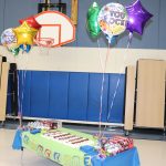 Board Appreciation Cupcakes and Balloons at Yaquina View Elementary School