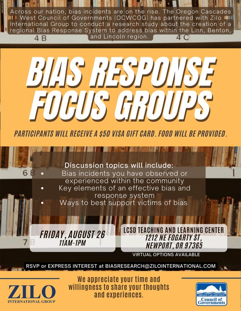 Bias Response Focus Groups